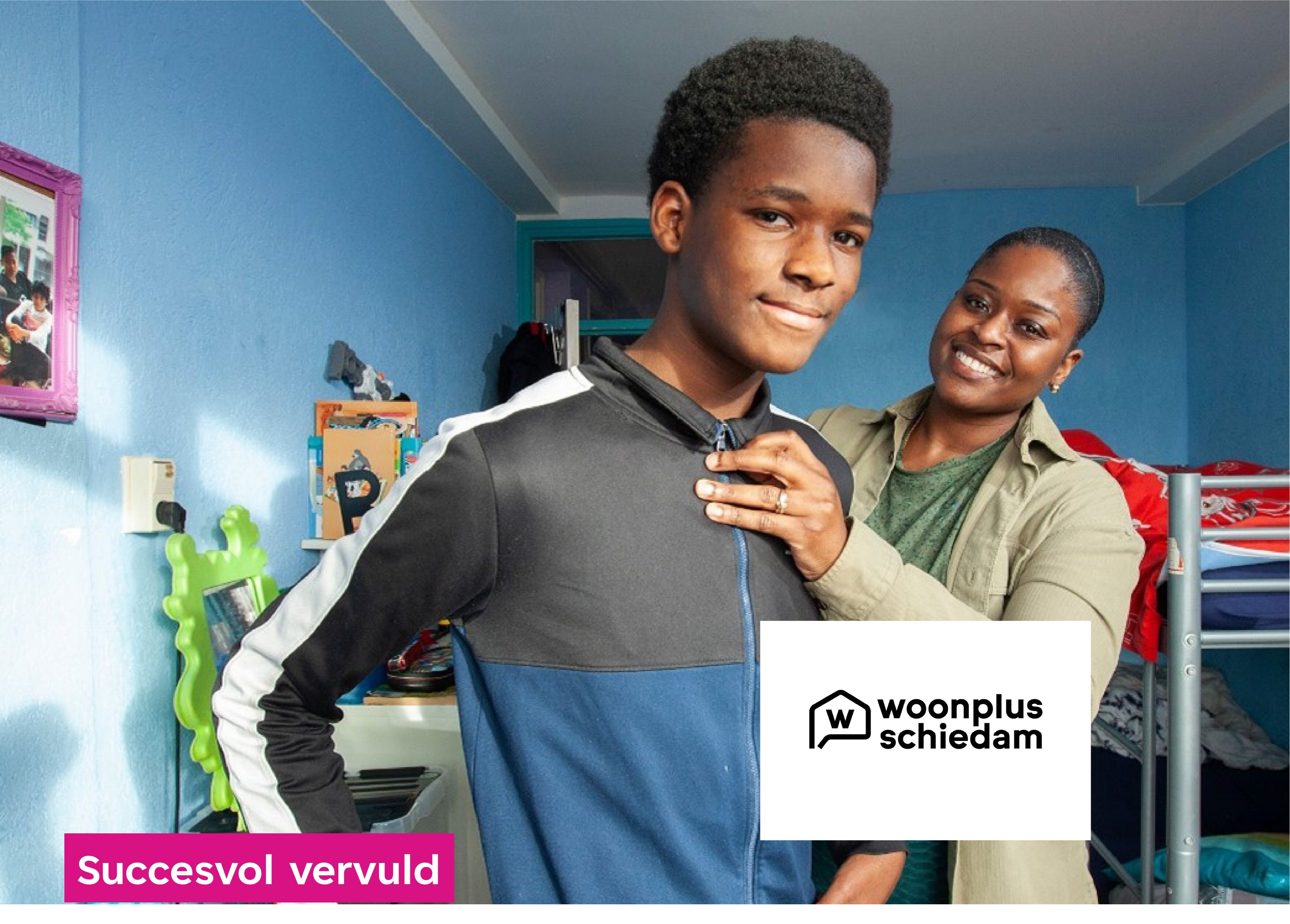 Vacature Woonplus succesvol vervuld